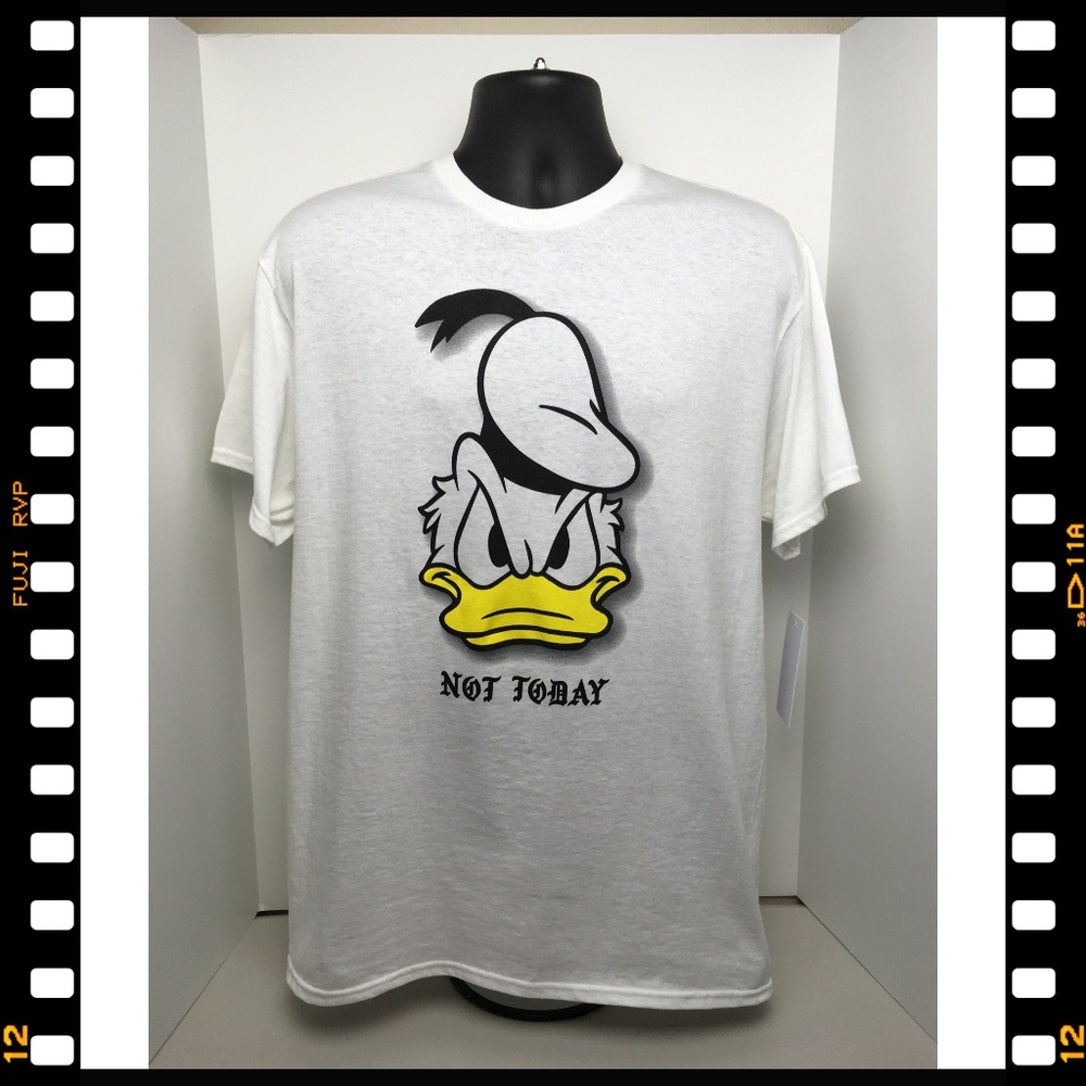 NWT~T-Shirt~NEFF~Disney~Donald~Duck~Not~Today~